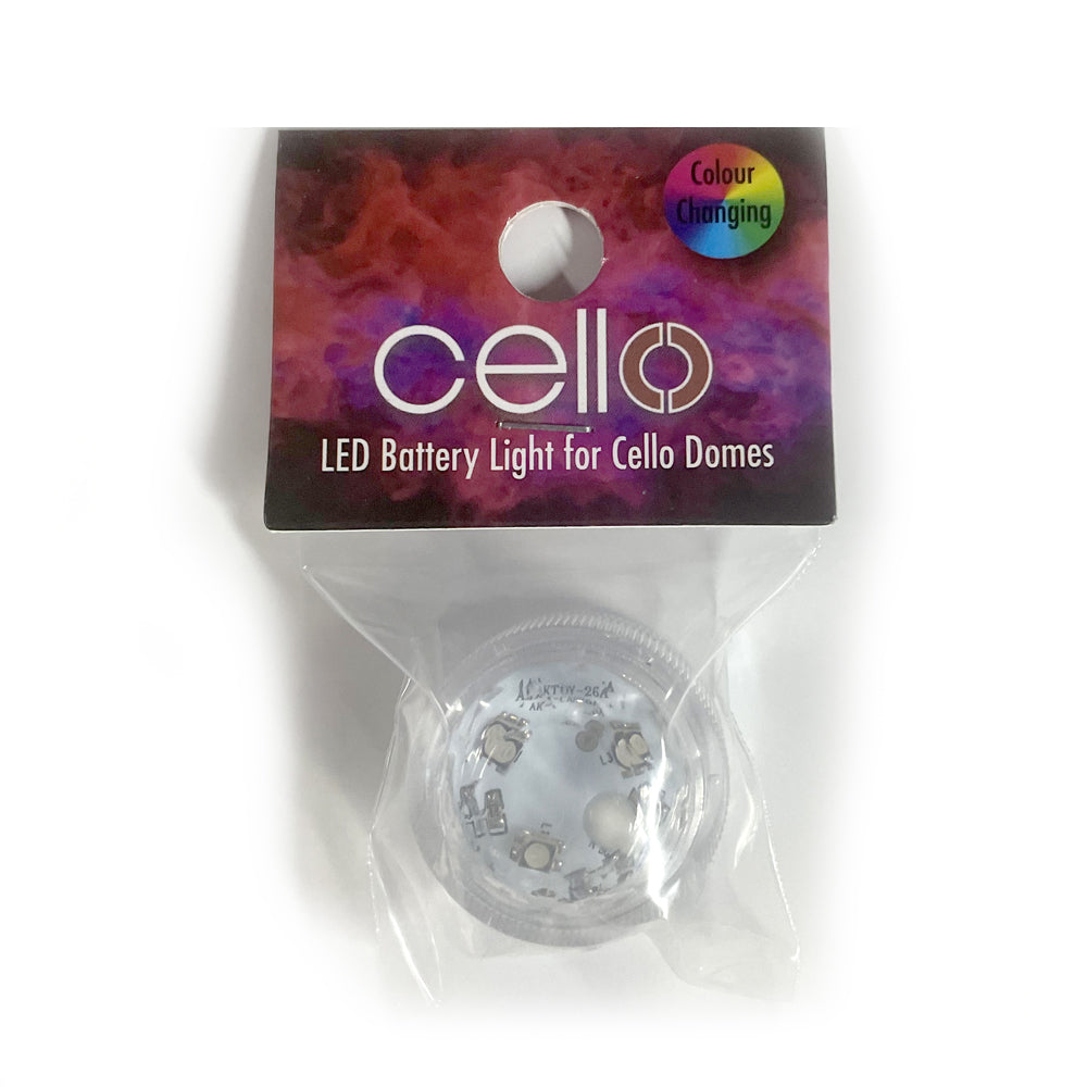 Cello LED Button Light Single - Colour Changing