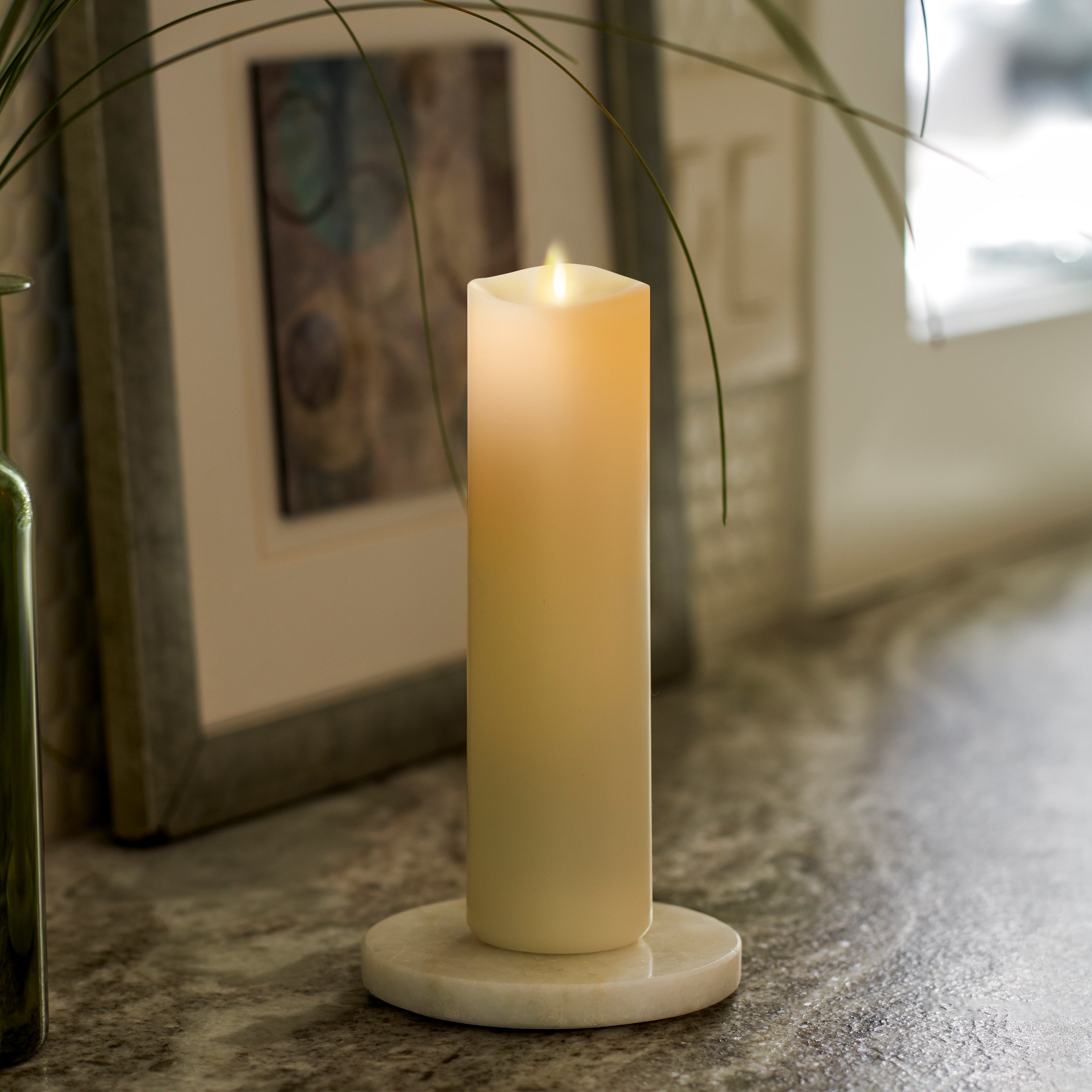 Luminara Ivory Pillar - Indoor 2.0" x 7.9"