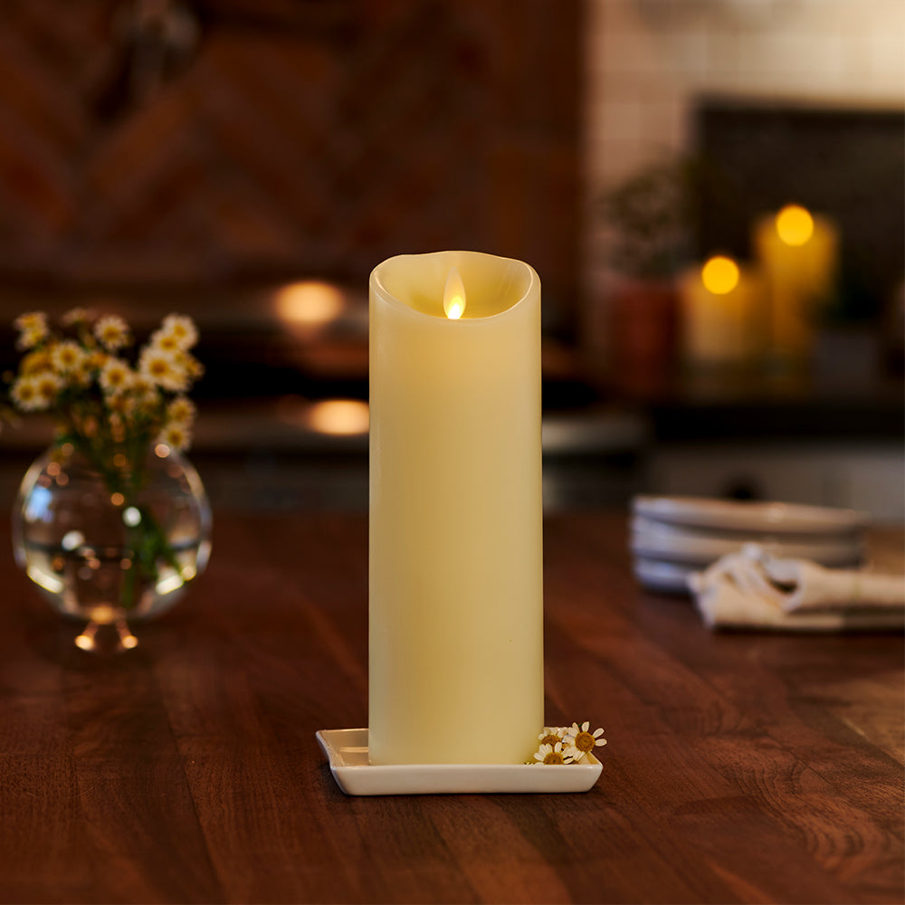 Luminara Ivory Pillar - Indoor 3.0" x 8.5"