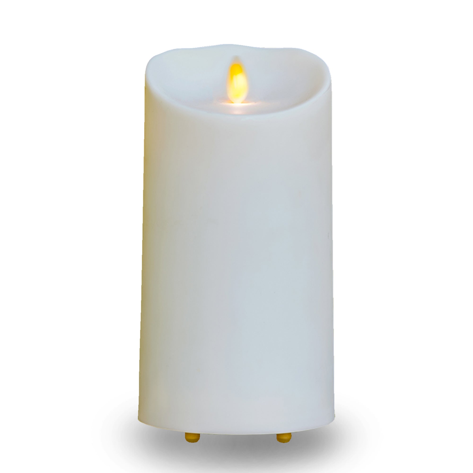 Luminara Ivory Pillar - Outdoor 3.75" x 7.25"