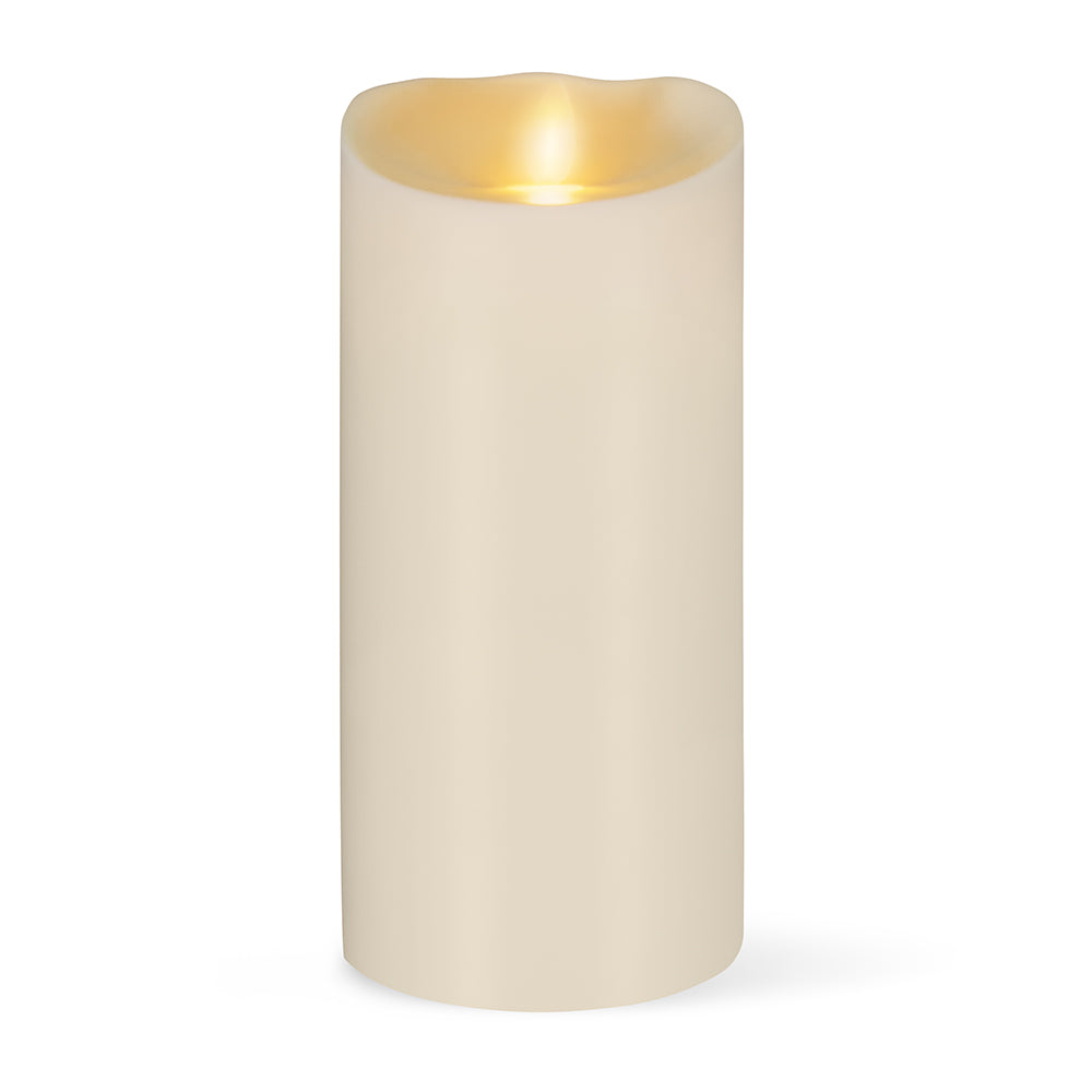 Luminara Ivory Pillar - Outdoor 3.75" x 8.8"