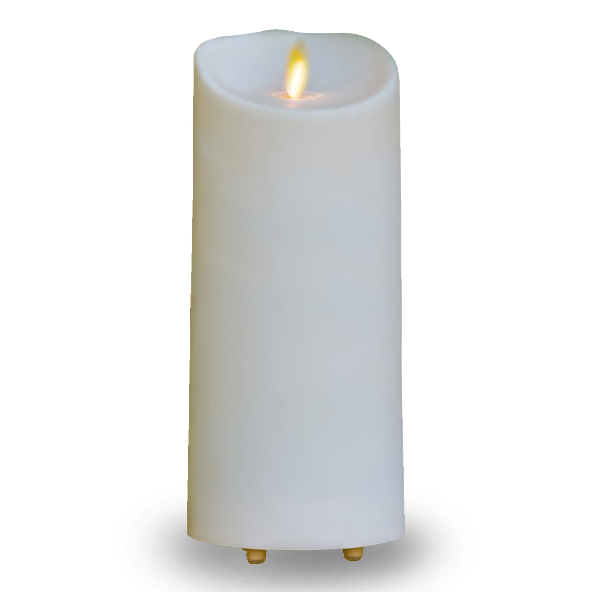 Luminara Ivory Pillar - Outdoor 3.75" x 8.8"