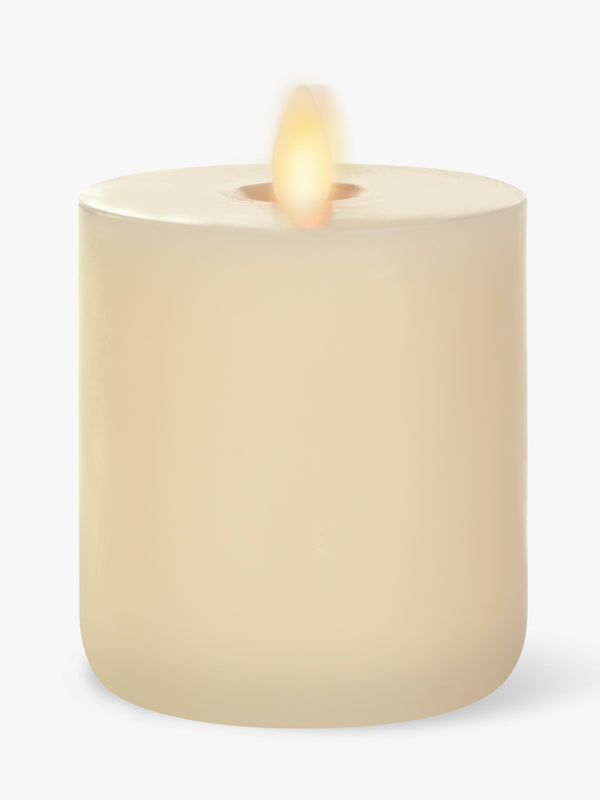 LightLi - 8 X 10cm LED Candle Vanilla Honey Scent