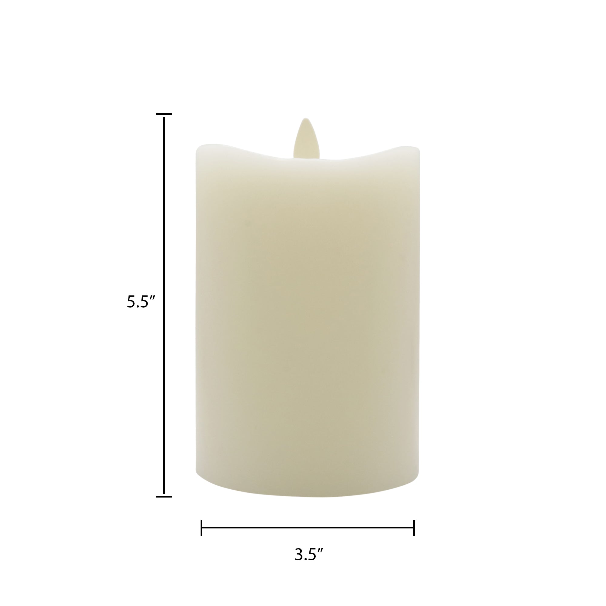 Matchless Indoor LED Candle - 7.6 x 14.0cm