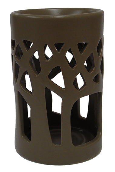 Cello Wax Melt Burner - Woodland Brown