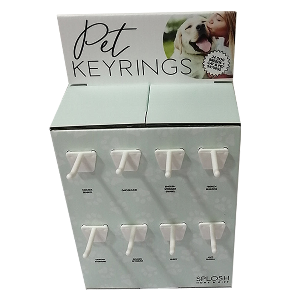 Splosh Pet Keyring Counter Display Unit