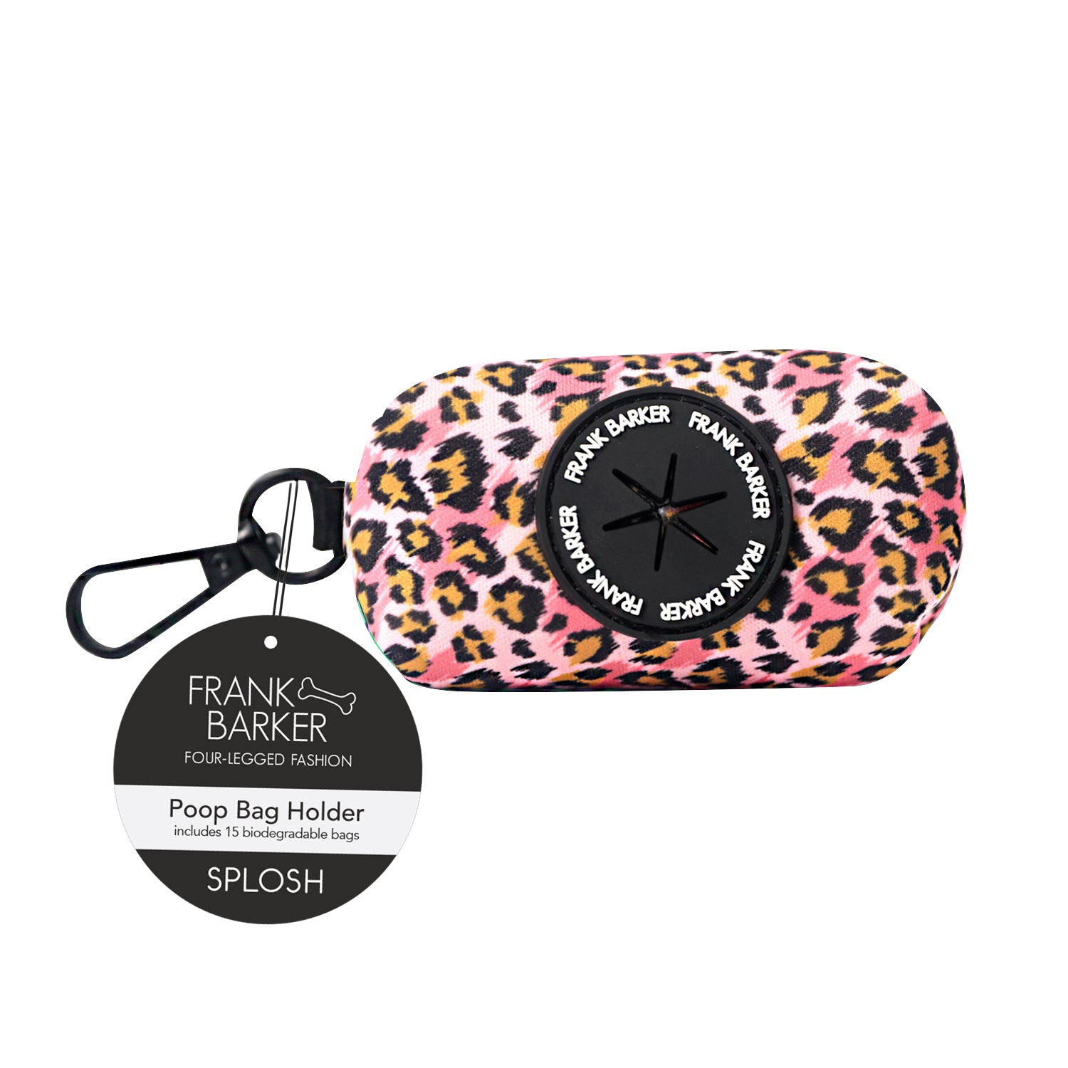 Frank Barker Poop Bag Leopard