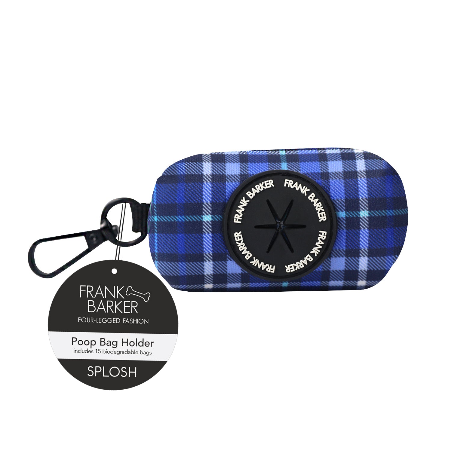 Frank Barker Poop Bag Plaid