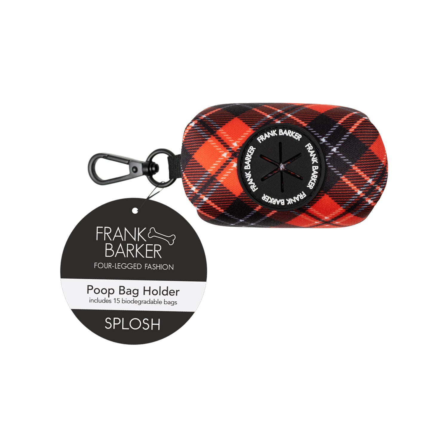 Frank Barker Poop Bag Tartan