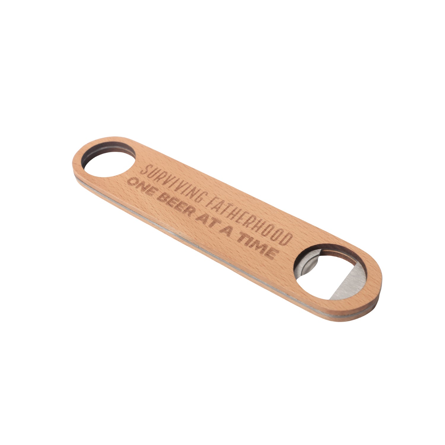 Splosh Wooden Bottle Opener - Surviving Fatherhood