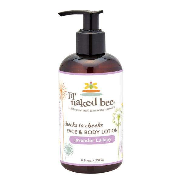 The Naked Bee - Lavender Lullaby Cheeks to Cheeks Face & Body Lotion 8oz