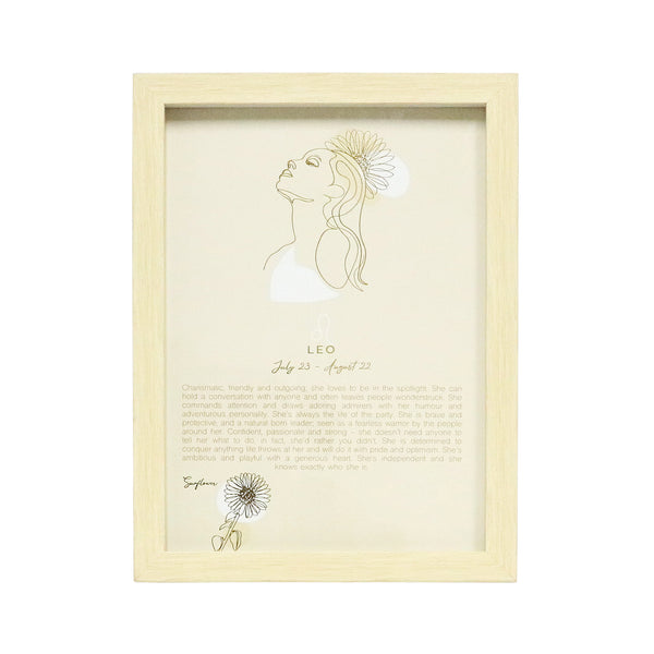 Splosh - Mystique Framed Print - Leo