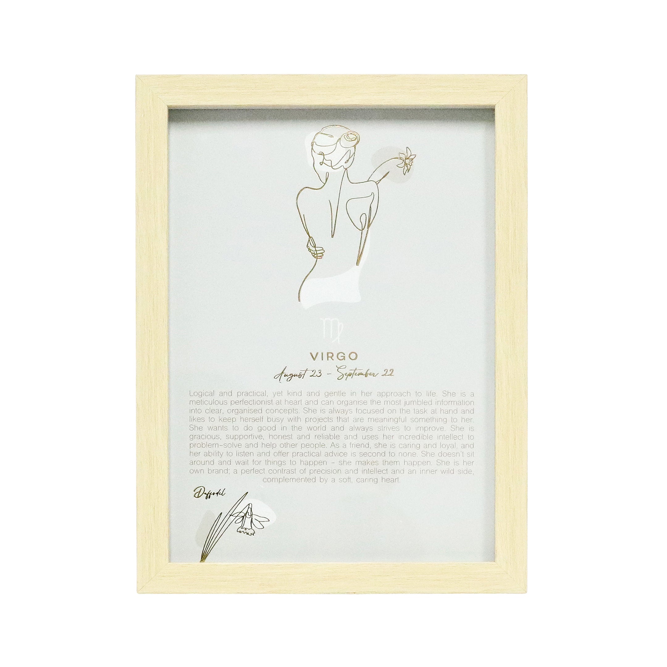 Splosh - Mystique Framed Print - Virgo