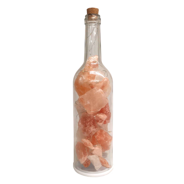 The Salt of Life Himalayan Salt Bottle Lamp