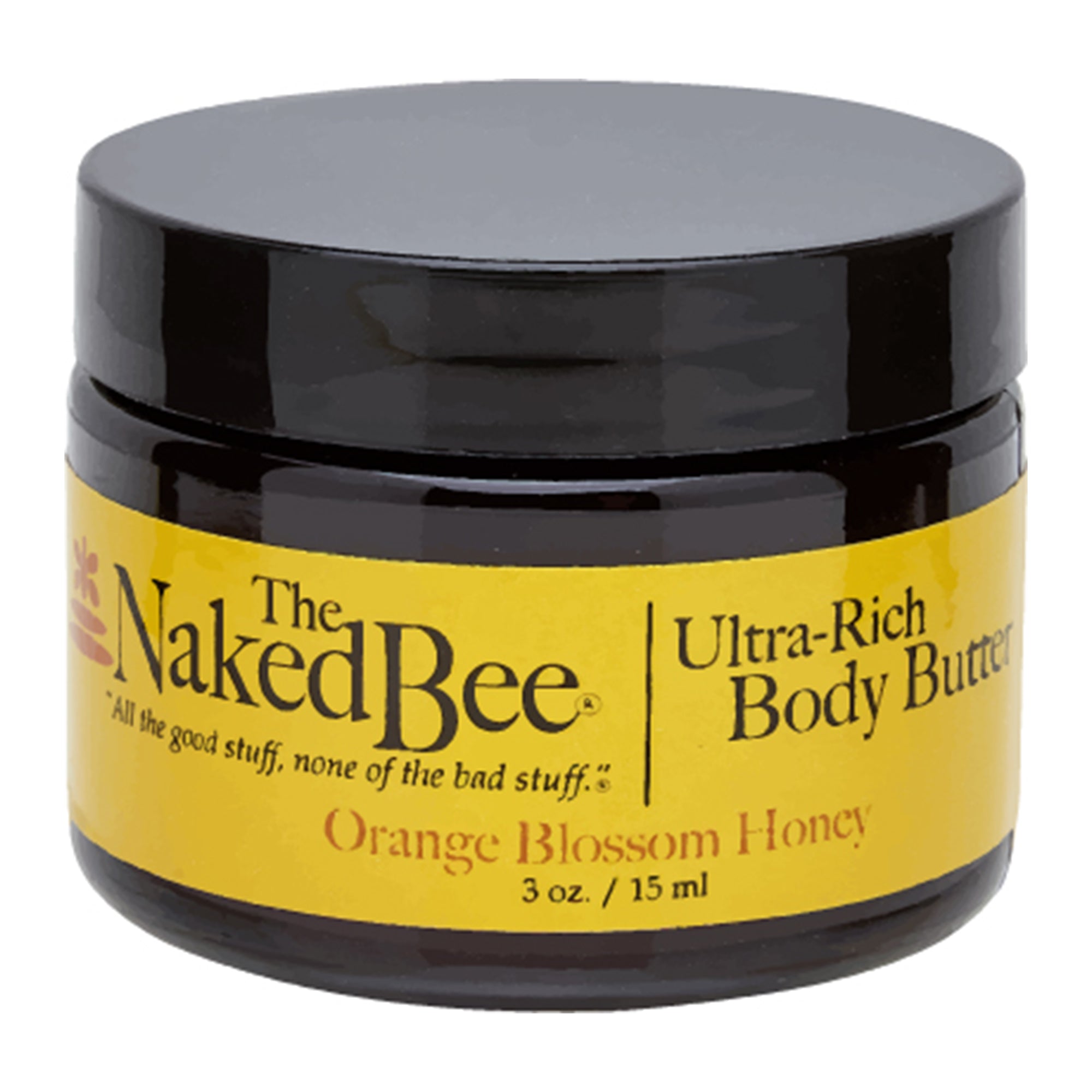 The Naked Bee - Ultra-Rich Body Butter 3oz - Orange Blossom Honey