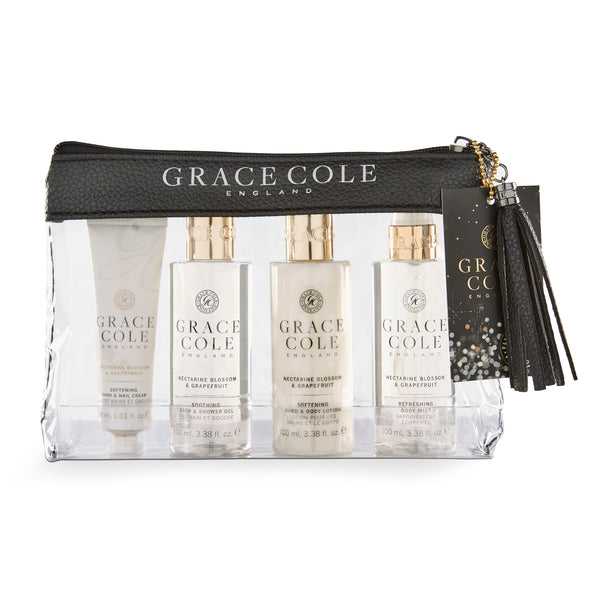 Grace Cole Travel Set Nectarine Blossom & Grapefruit