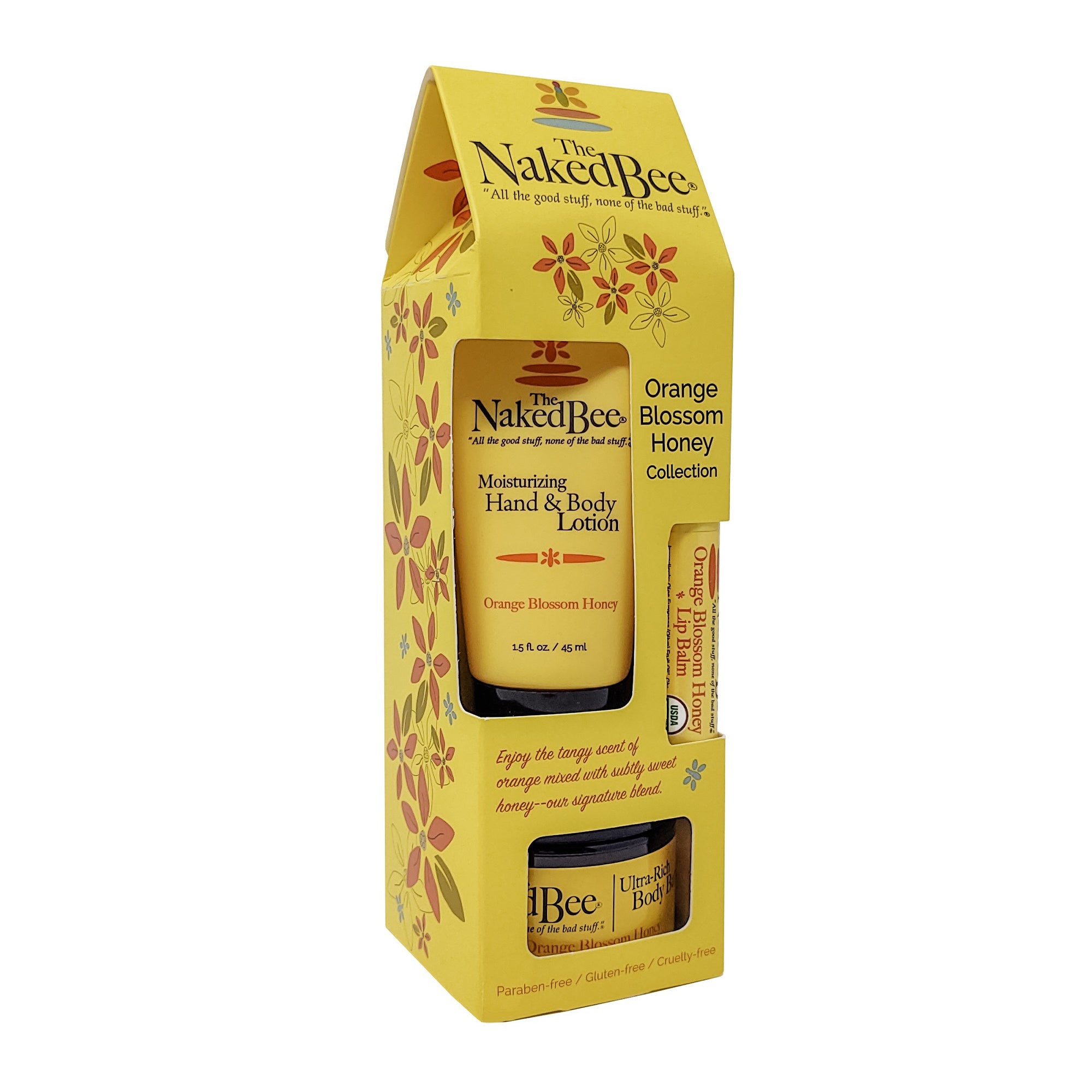 Naked Bee Gift Collection - Orange Blossom Honey