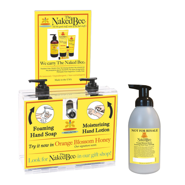The Naked Bee Cleansing Station Display Prepack - Orange Blossom