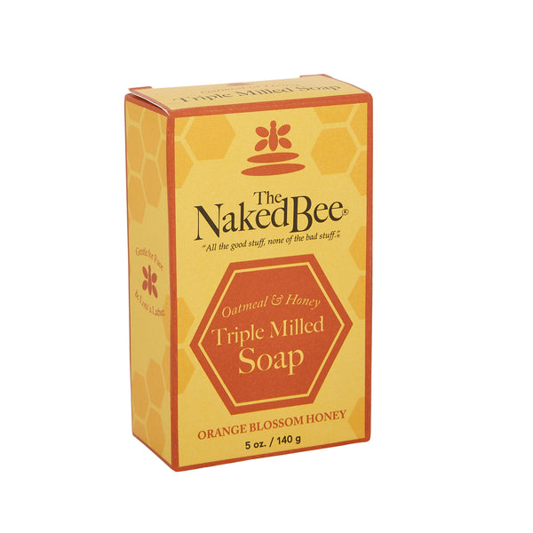 The Naked Bee - Triple Milled Soap 5oz - Orange Blossom Honey