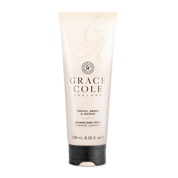 Grace Cole Body Scrub 238ml Orchid, Amber & Incense