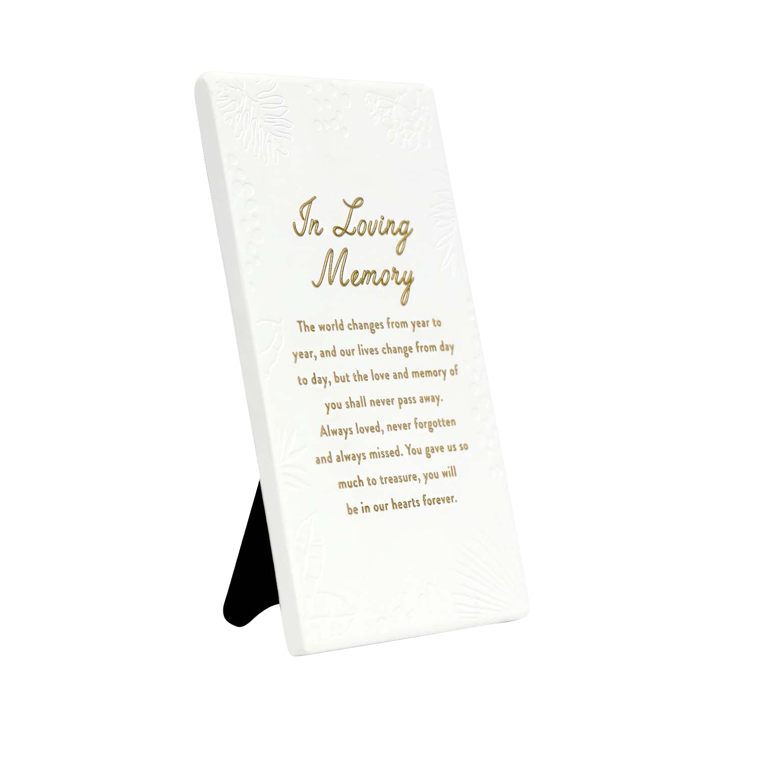 Inspired by their previous best-selling Life Quotes range, Precious Quotes include 12 different verses, with each Quote a meaningful gift idea for someone special. Conveying a custom themed message in a 3D embossed text upon delicate etched floral designs, each Precious Quote also comes with its own custom gift box that features exquisite gold foil detail and personalised “To” and “From” fields.
