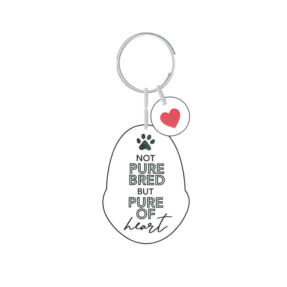 This cute Pure of Heart Keychain is the perfect way to celebrate your love for your pet! Whether for yourself of as a gift for the ultimate dog lover. This Keychain is one of 32 dog breeds featured in the Pets Keyring collection.
Dimentions Approx: 5.5 x 4 x 01