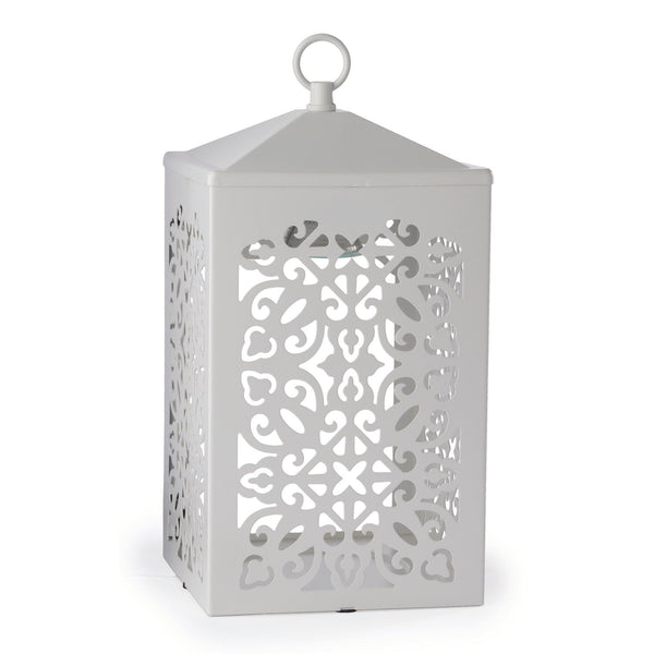 Scroll Candle Warmer Lamp White