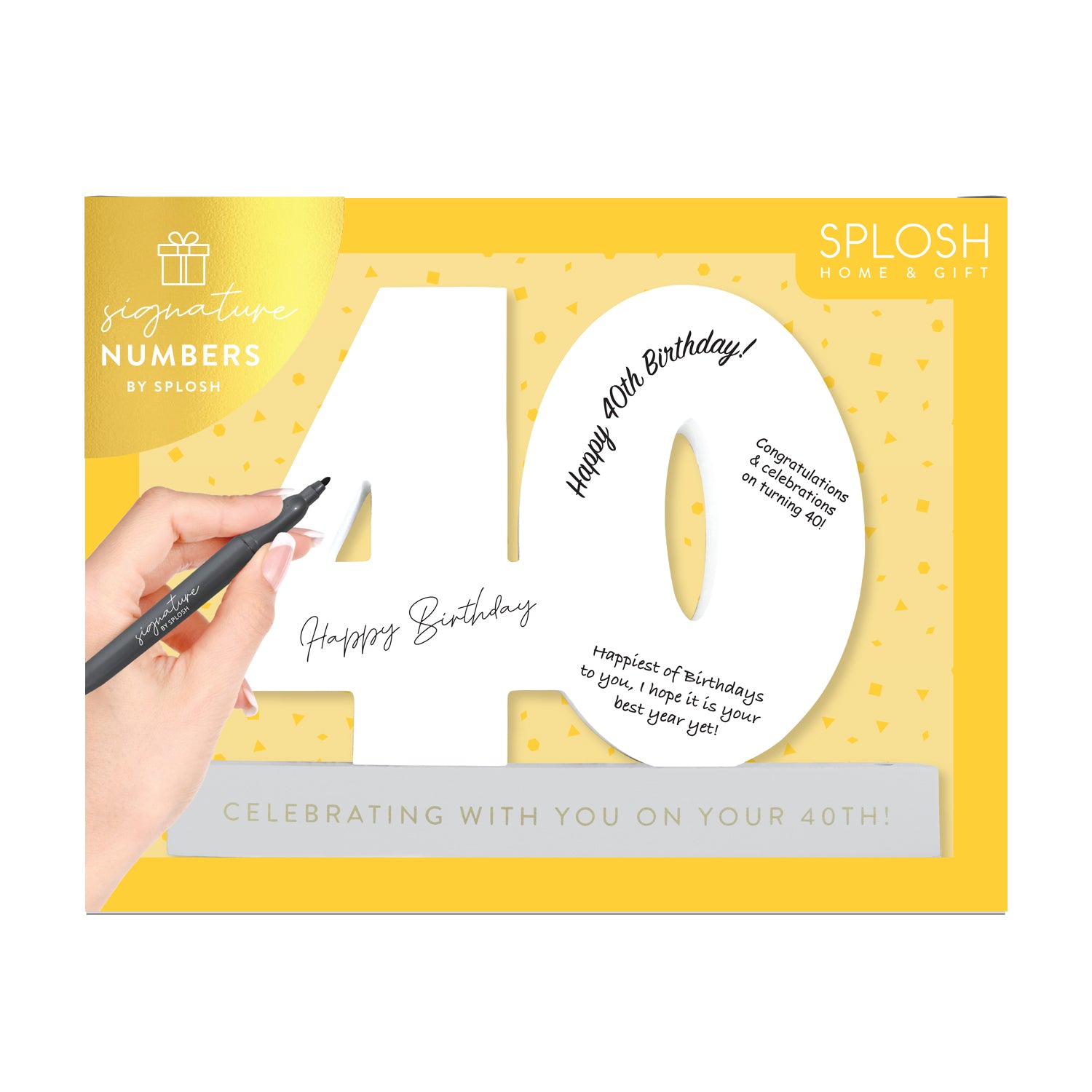 Splosh - 40 Signature Number