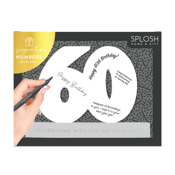 Splosh - 60 Signature Number