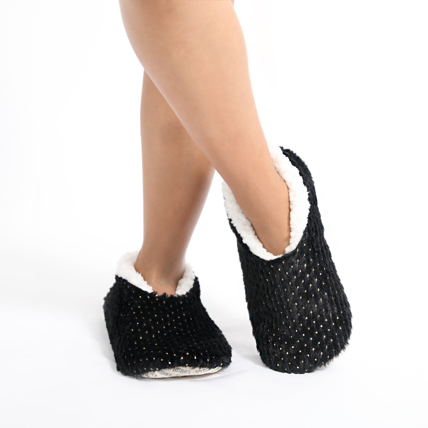 Splosh Slippers - Women's Metallic Black