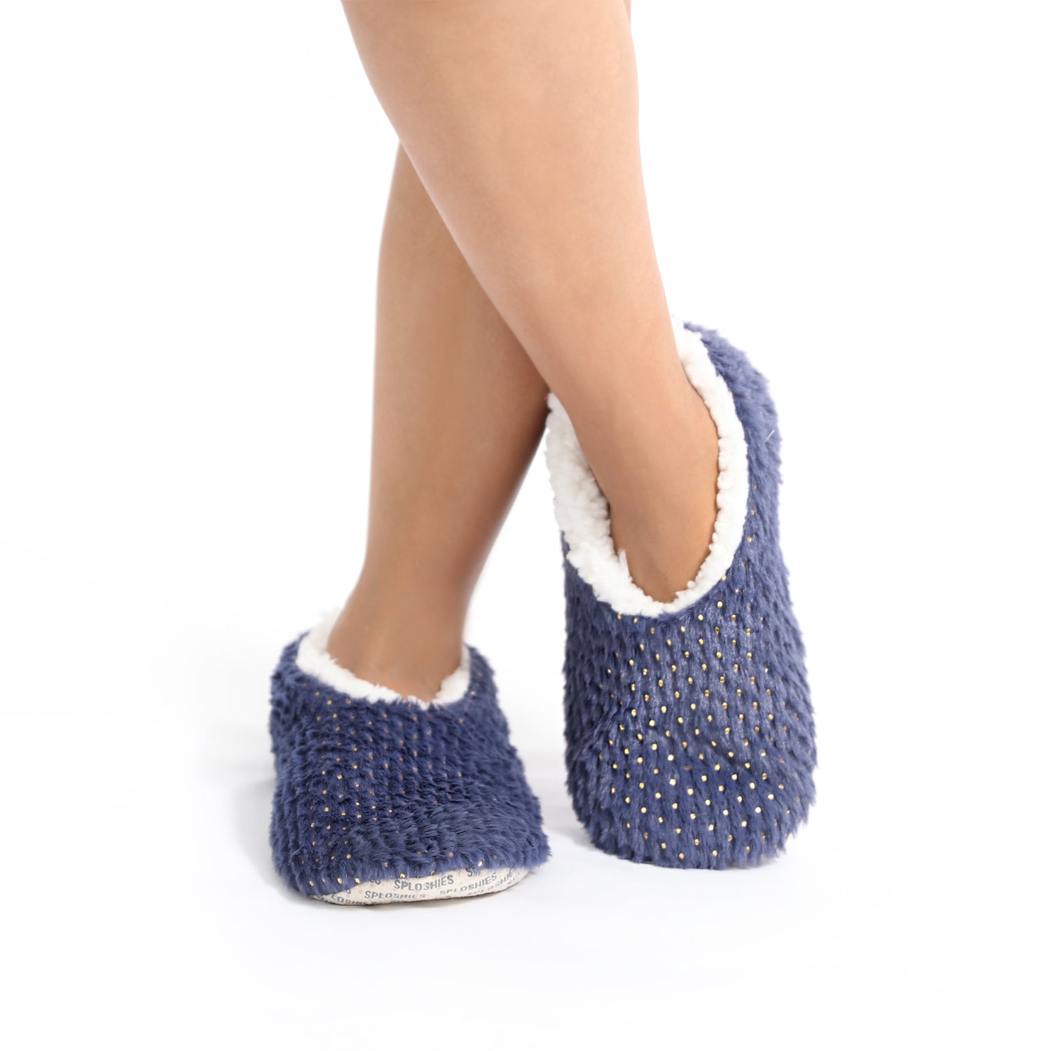 Splosh Slippers - Women's Metallic Navy