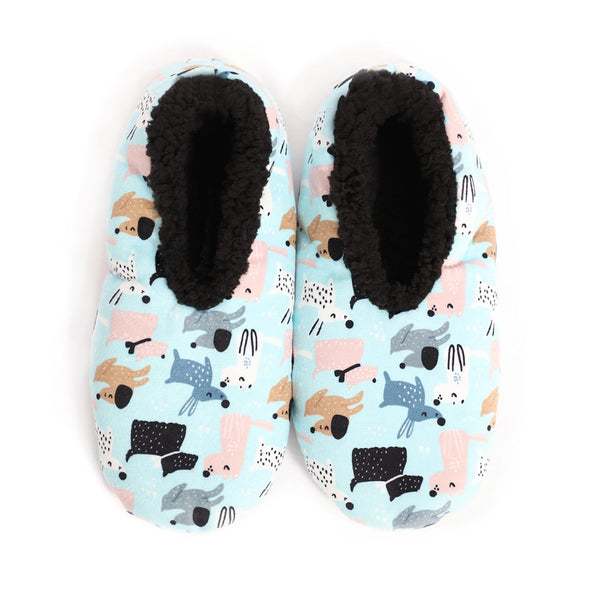 Splosh Slippers - Women's Velvet Dog