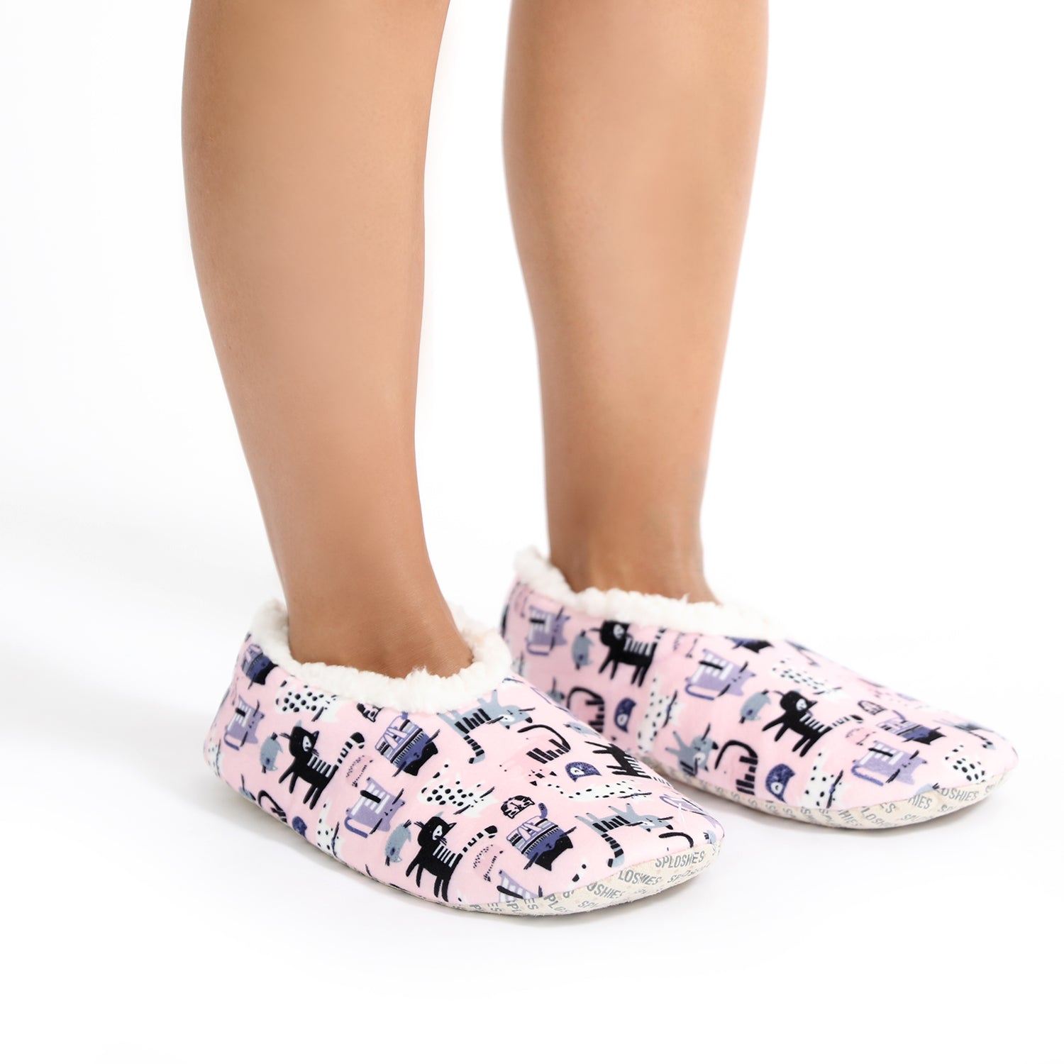 Splosh Slippers - Women's Velvet Kitty