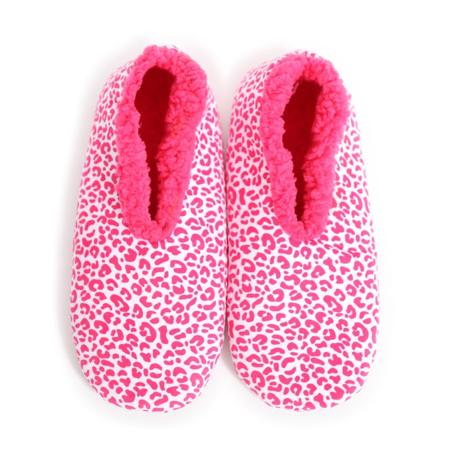 Splosh Slippers - Women's Velvet Leopard Pink