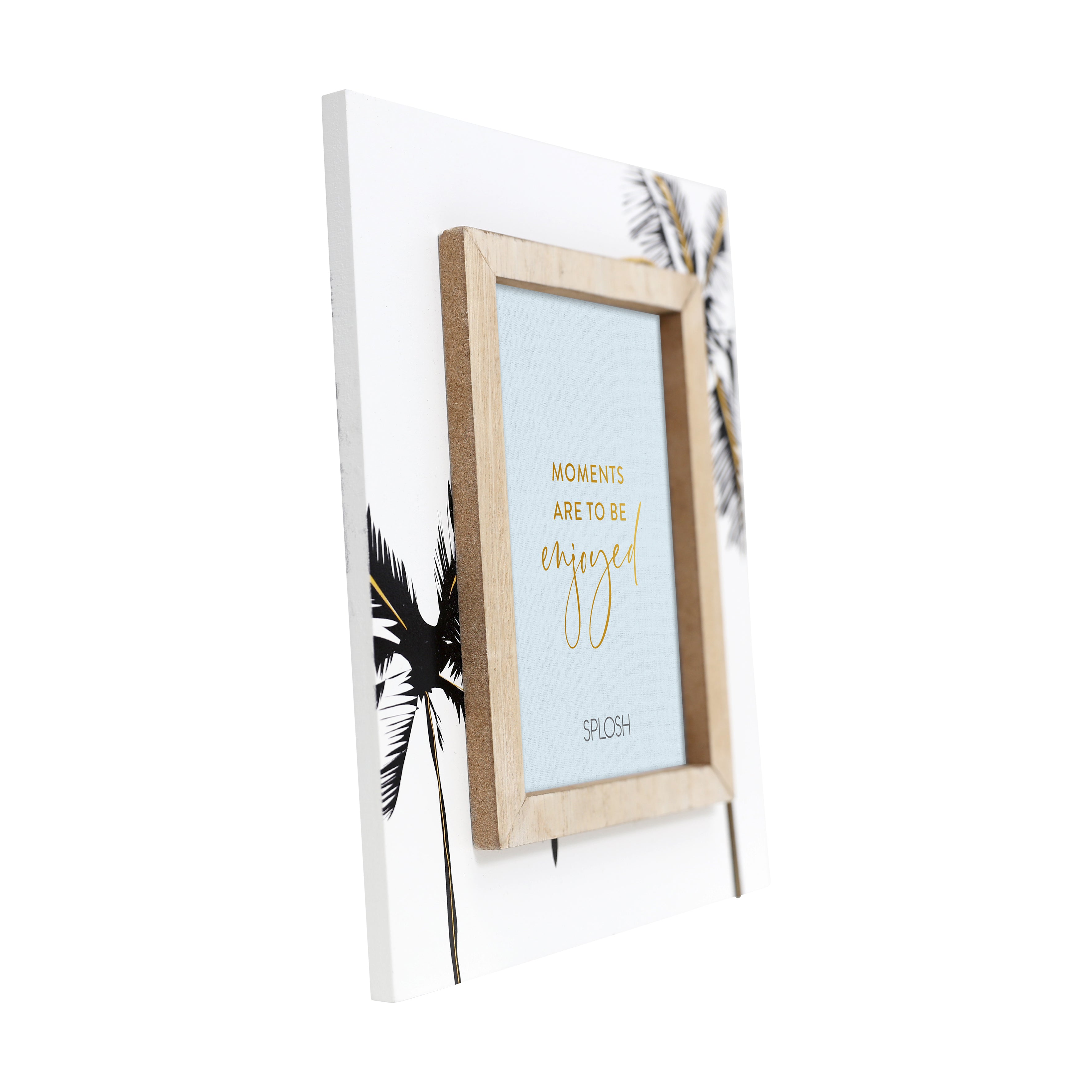 Splosh - Tranquil - Frame 6x6 - Golden Palms