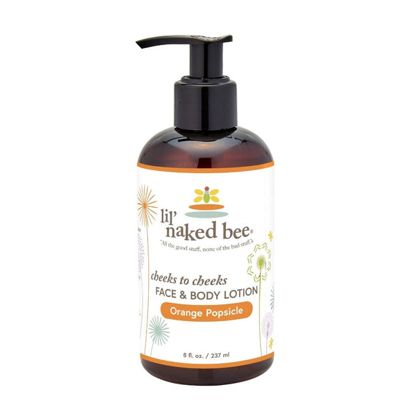 The Naked Bee - Orange Popsicle Cheeks to Cheeks Face & Body Lotion 8oz