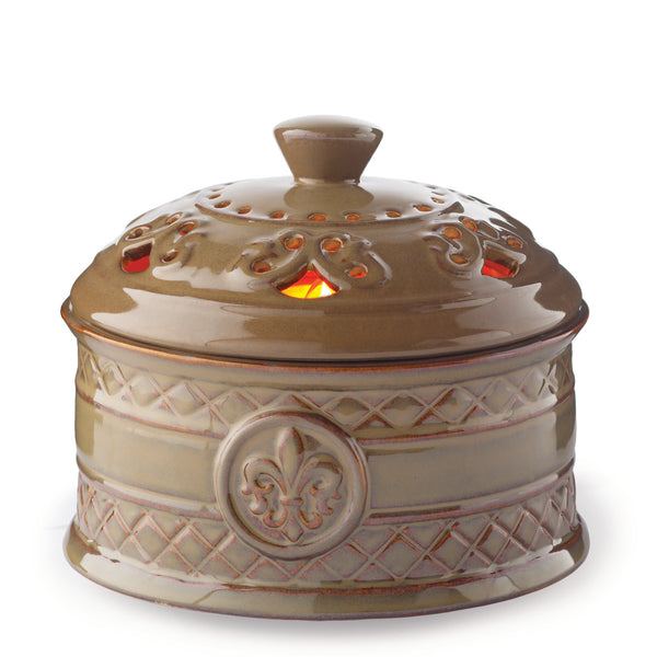 Candle Breeze Fan Fragrance Warmer Fleur de Lis