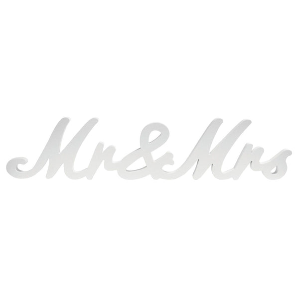 Splosh Wedding - Mr & Mrs Word Table