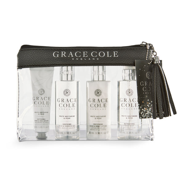 Grace Cole Travel Set White Nectarine & Pear