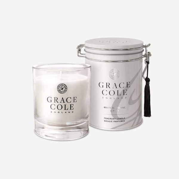 Grace Cole - White Nectarine & Pear 200g Candle