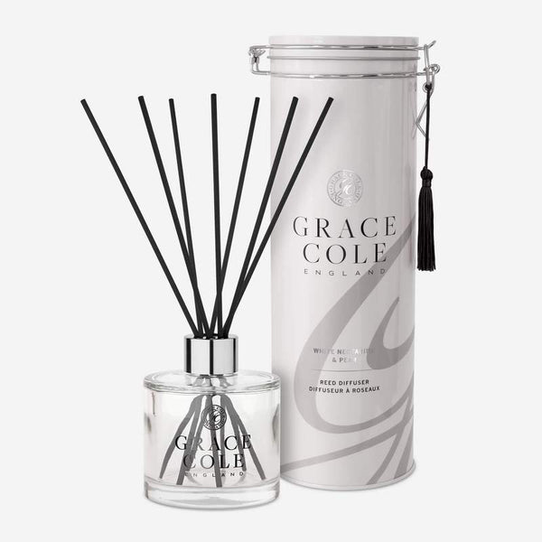 Grace Cole - White Nectarine & Pear 200ml Reed Diffuser