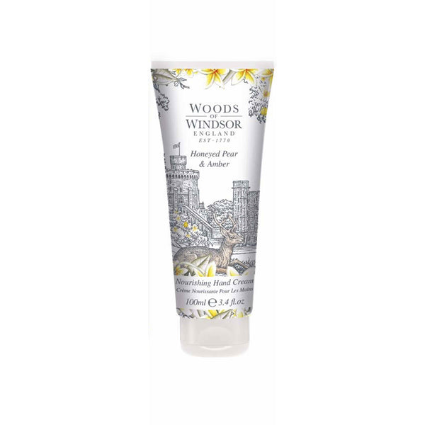 Woods of Windsor Pear & Amber Hand Cream (100ml)