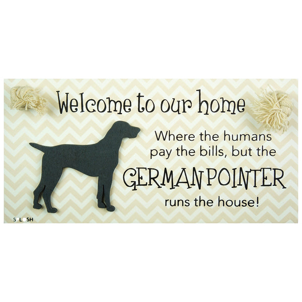 Splosh Precious Pets Hanging Sign - German Pointer